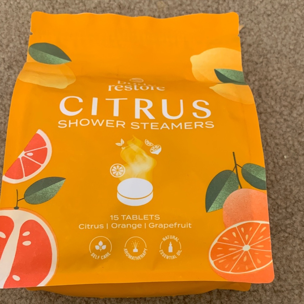 Citrus Shower Steamers